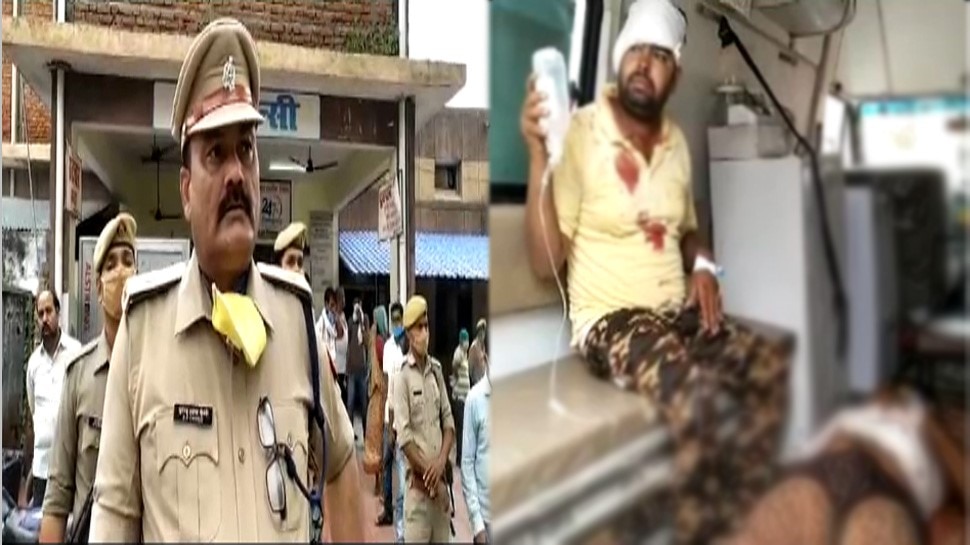 up crime gram pradhan ashish tiwari and his brother shot in political