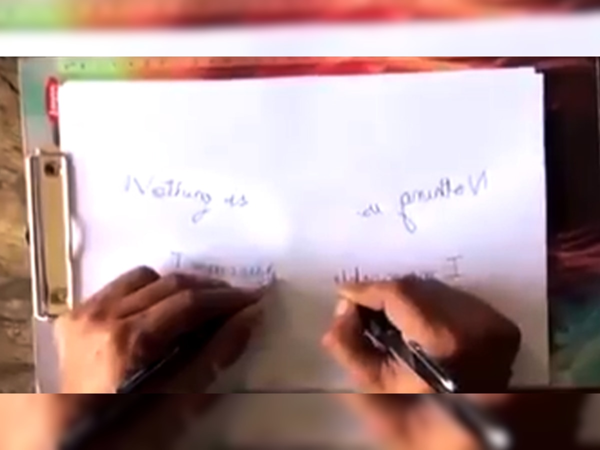दोनों हाथों से लिख सकते थे सुशांत सिंह राजपूत, बहन श्वेता ने शेयर किया Video