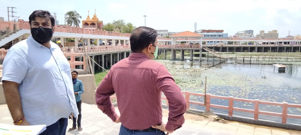 ସହରର ସୌନ୍ଦର୍ଯ୍ୟ ବଢାଇବ ରାମଲିଙ୍ଗମ ପୋଖରୀ, ଜାରି ରହିଛି ଆଧୁନୀକିକରଣ କାର୍ଯ୍ୟ ସହରର ସୌନ୍ଦର୍ଯ୍ୟ ବଢାଇବ ରାମଲିଙ୍ଗମ ପୋଖରୀ, ଜାରି ରହିଛି ଆଧୁନୀକିକରଣ କାର୍ଯ୍ୟ