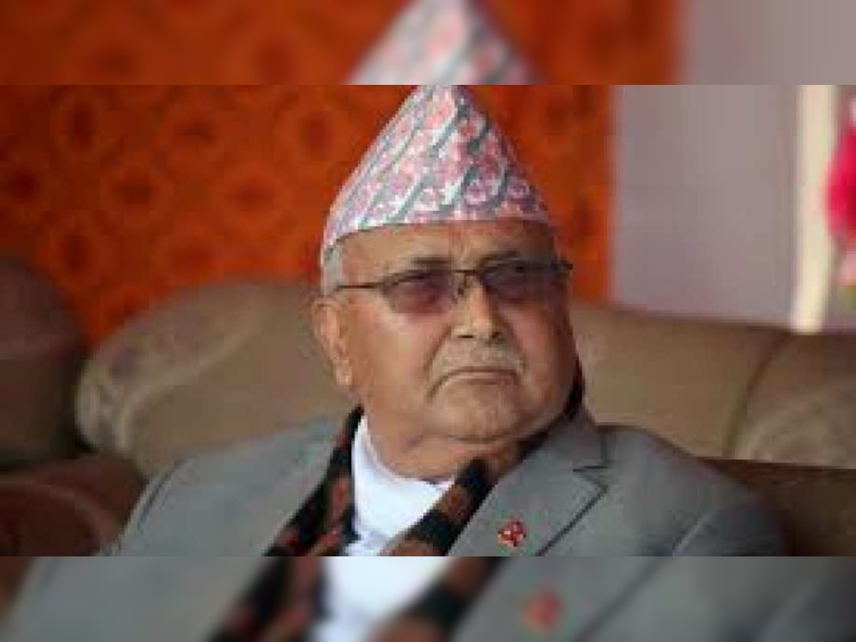 नेपाल के प्रधानमंत्री केपी शर्मा ओली 