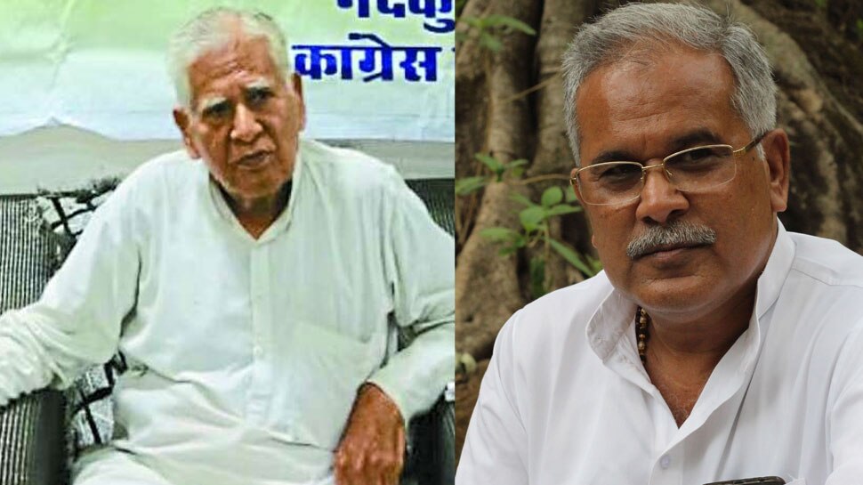CM बघेल के पिता नन्दकुमार कोरोना पॉजिटिव, फेफड़ों में फैला संक्रमण, वेंटिलेटर पर CM बघेल के पिता नन्दकुमार कोरोना पॉजिटिव, फेफड़ों में फैला संक्रमण, वेंटिलेटर पर