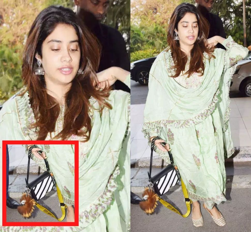 एक ही पर्स को करती हैं कैरी janhvi kapoor images