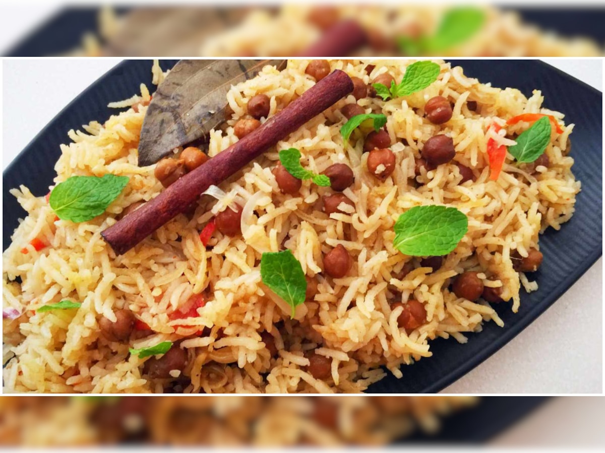 kala chana pulao recipe for lunch black chickpea pulao recipe लंच में