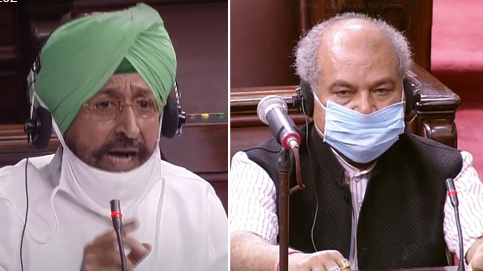 राज्यसभा में किसान बिल पर बहस जारी, कांग्रेस ने कहा- डेथ वारंट पर नहीं करेंगे दस्तखत राज्यसभा में किसान बिल पर बहस जारी, कांग्रेस ने कहा- डेथ वारंट पर नहीं करेंगे दस्तखत