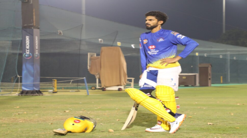 CSK batsman Ruturaj Gaikwad is back in training after clearing covid 19 tests | IPL 2020: चेन्नई सुपर किंग्स को राहत, टीम के साथ अभ्यास करने लौटा ये खिलाड़ी | Hindi News