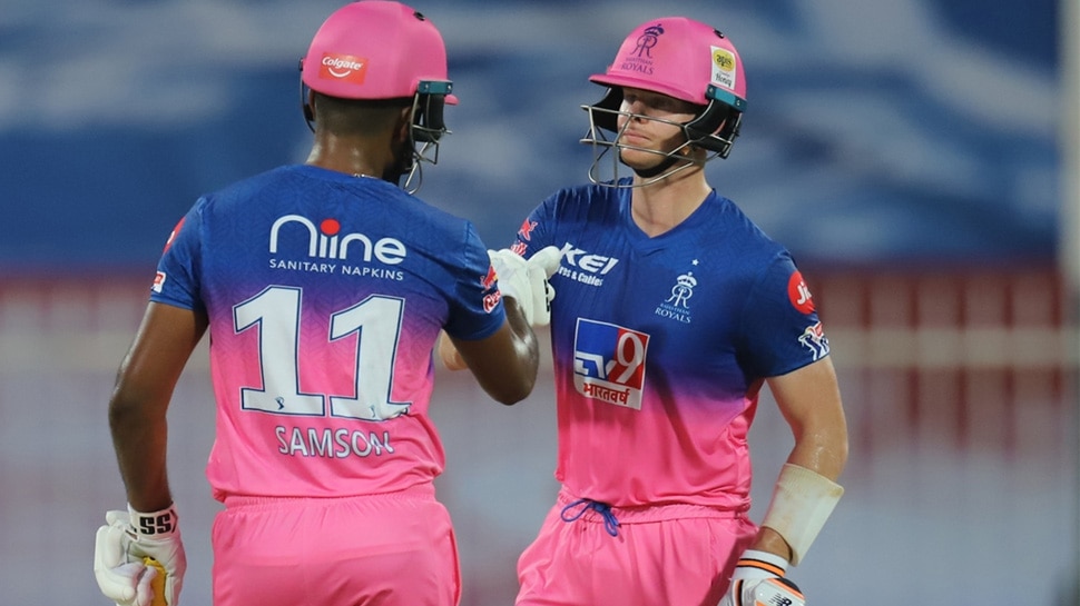 विकेट को तरसे चेन्नई के गेंदबाज Sanju and Smith