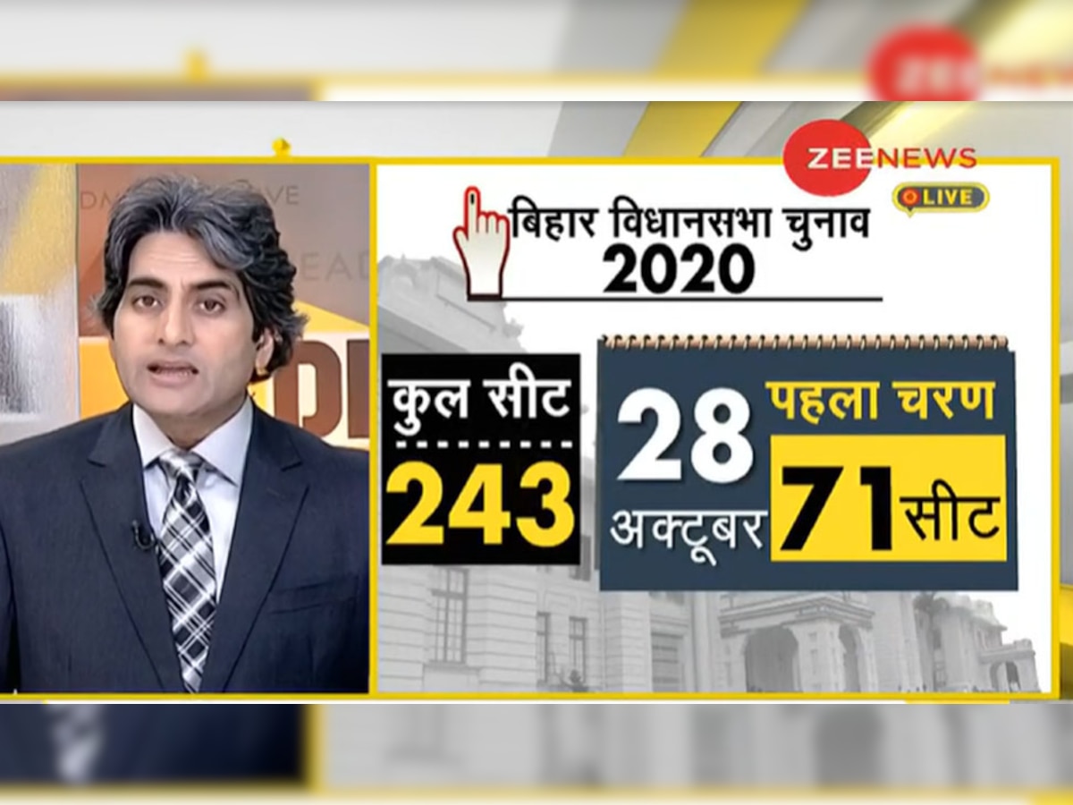 DNA ANALYSIS: 'दो गज दूरी' की पहली चुनावी परीक्षा, बिहार में सुशासन फायदा देगा या सुशांत?