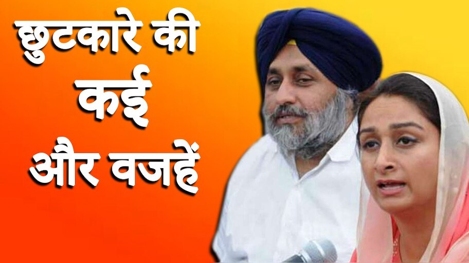 किसान बिल ही नहीं, बल्कि इन वजहों से भी अकाली दल चाह रहा था NDA से छुटकारा