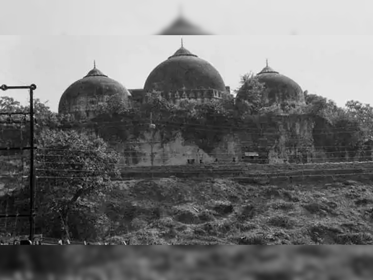 बाबरी मस्जिद की फाइल फोटो 