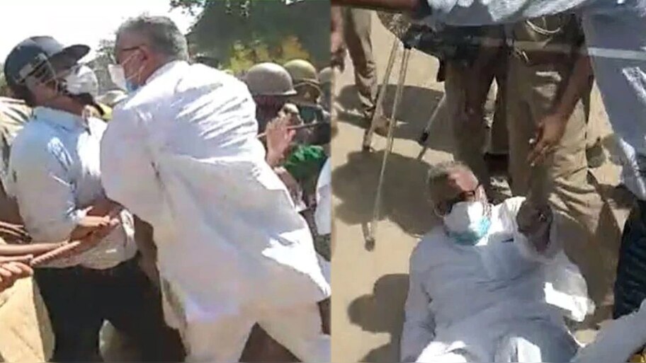 हाथरस मामला: TMC MP भी जमीन पर गिरे, नेत्री ममता ने पुलिस पर ब्लाउज़ खींचने का लगाया इल्जाम