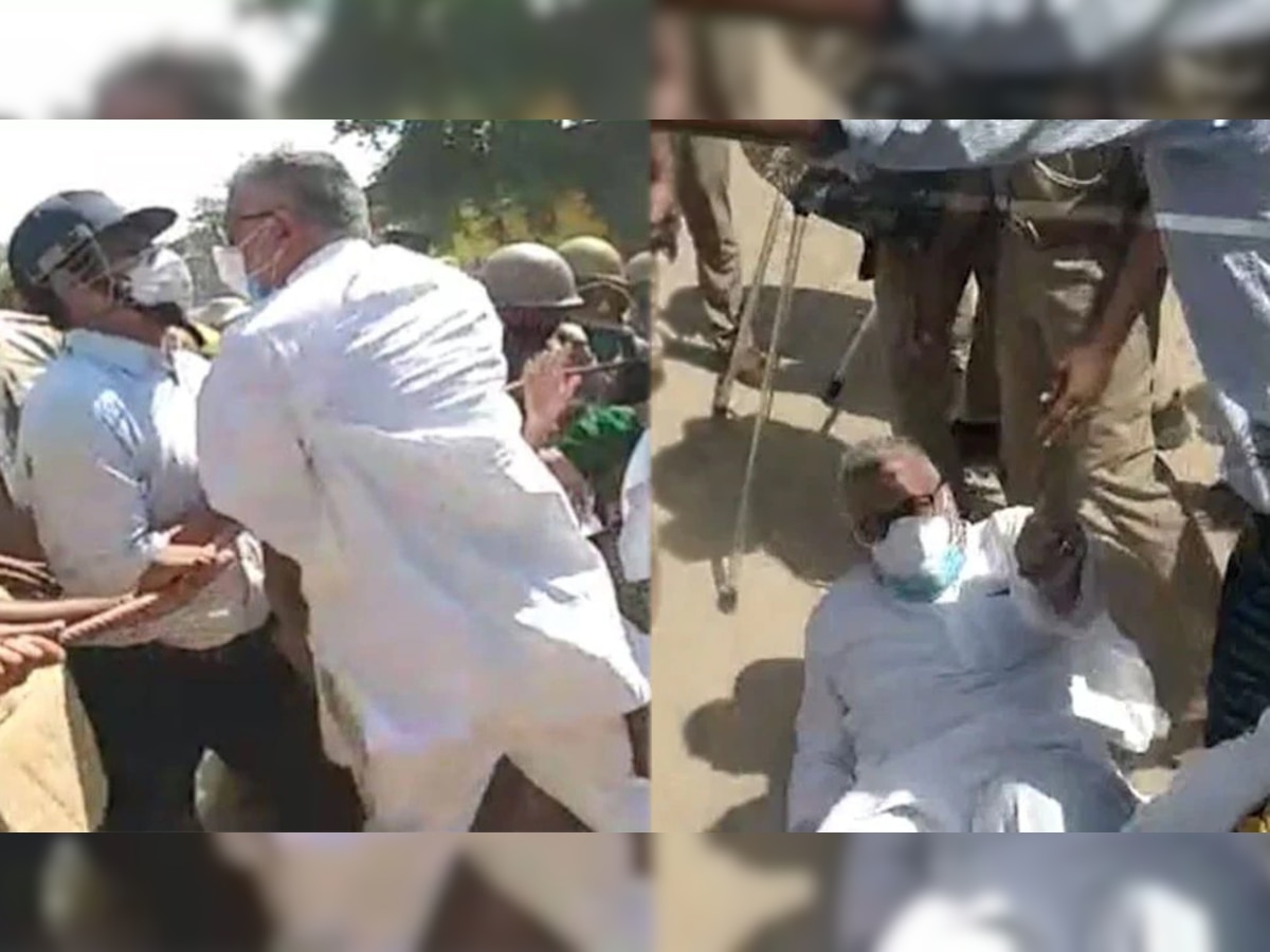 हाथरस मामला: TMC MP भी जमीन पर गिरे, नेत्री ममता ने पुलिस पर ब्लाउज़ खींचने का लगाया इल्जाम