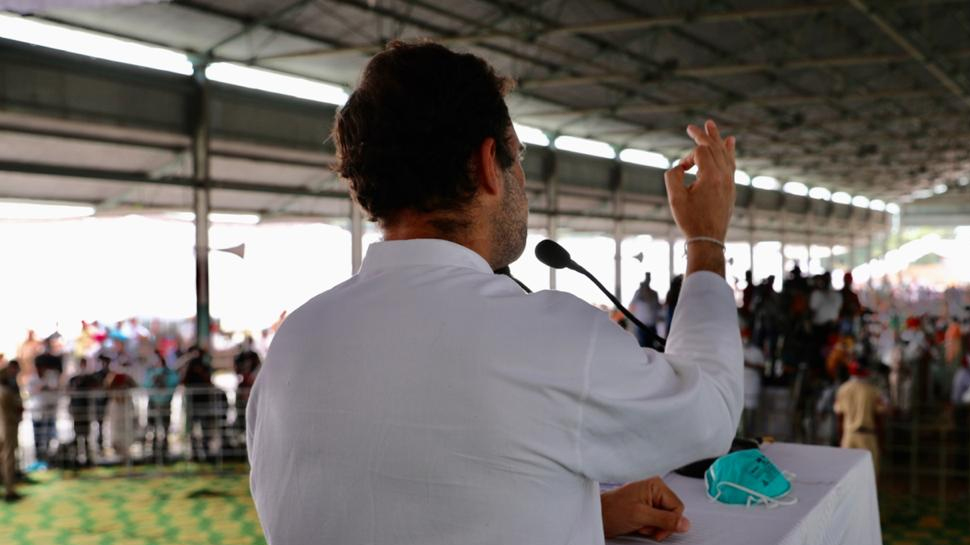पंजाब में गरजे राहुल: कहा- कांग्रेस की हुकूमत आने पर वापस होंगे तीनों कृषि कानून पंजाब में गरजे राहुल: कहा- कांग्रेस की हुकूमत आने पर वापस होंगे तीनों कृषि कानून