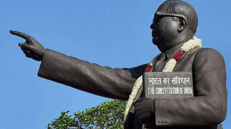 Dr Bhimrao Ambedkar Statue Demolished by unknown people in Shivpuri |  शिवपुरी में तोड़ी गई बाबा साहेब भीमराव आम्बेडकर की मूर्ति, विधानसभा सीट पर  है अनुसूचित जाति का प्रभाव