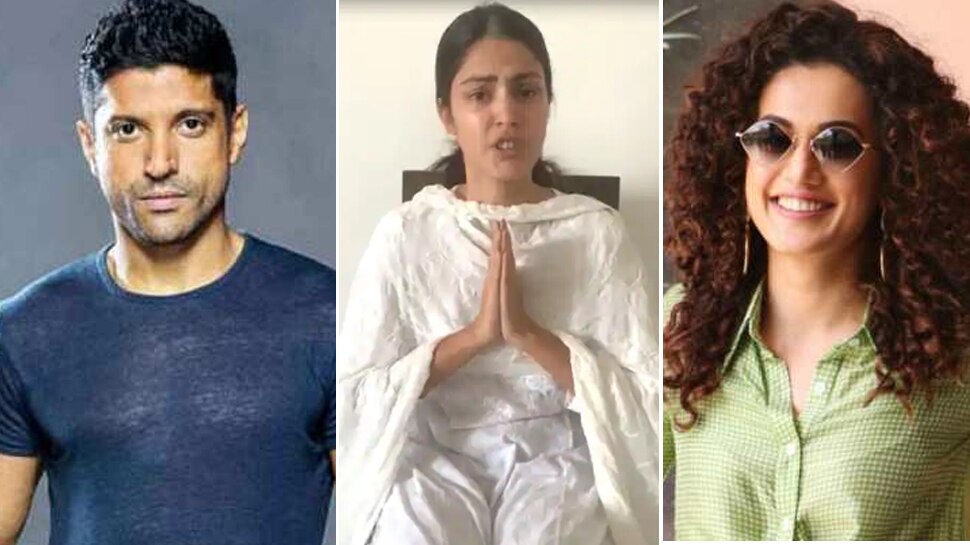 रिया की ज़मानत पर बॉलीवुड के एक खेमें में खुशी, फरहान अख्तर ने पूछा- मांफी मांगेगें एंकर्स?
