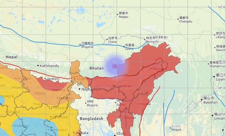 Earthquake: अरुणाचल प्रदेश में डोली धरती, हिमाचल प्रदेश-मणिपुर में भी भूकंप के झटके