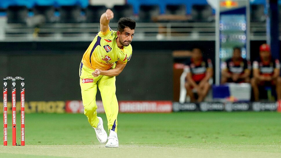 आरसीबी को पहला झटका Deepak Chahar Aaron Finch