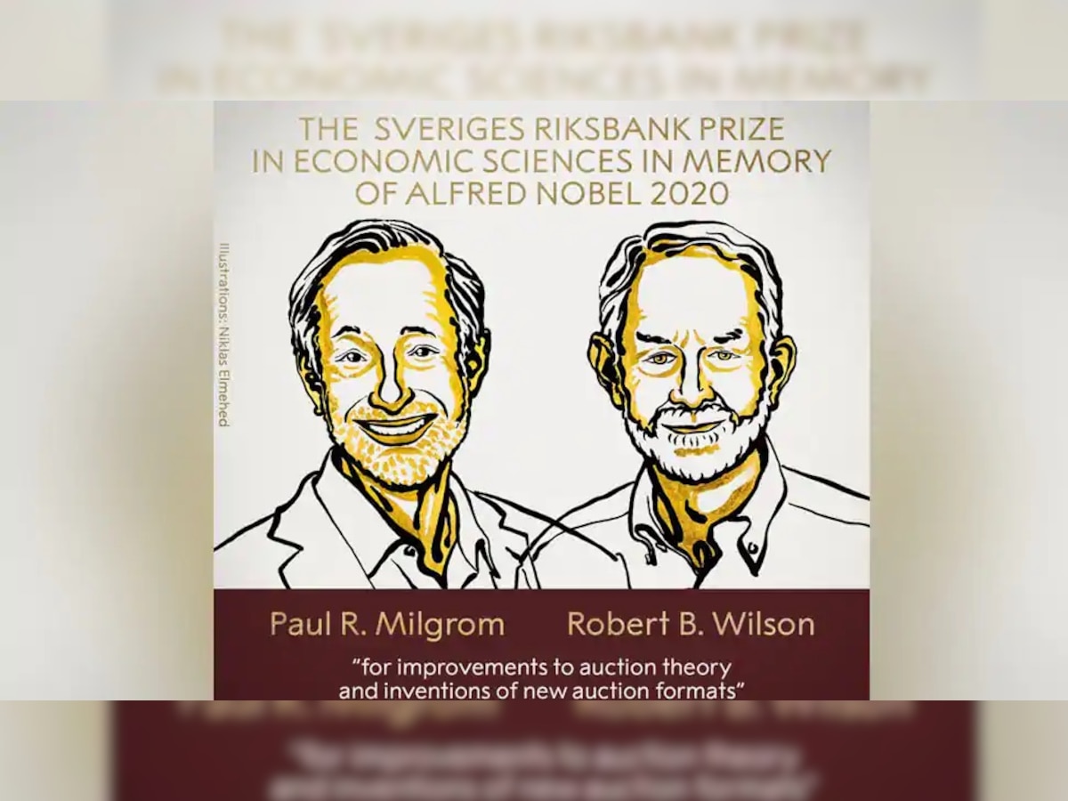 अमेरिका के मिल्ग्रॉम और विल्सन को मिला अर्थशास्त्र का नोबेल पुरस्कार