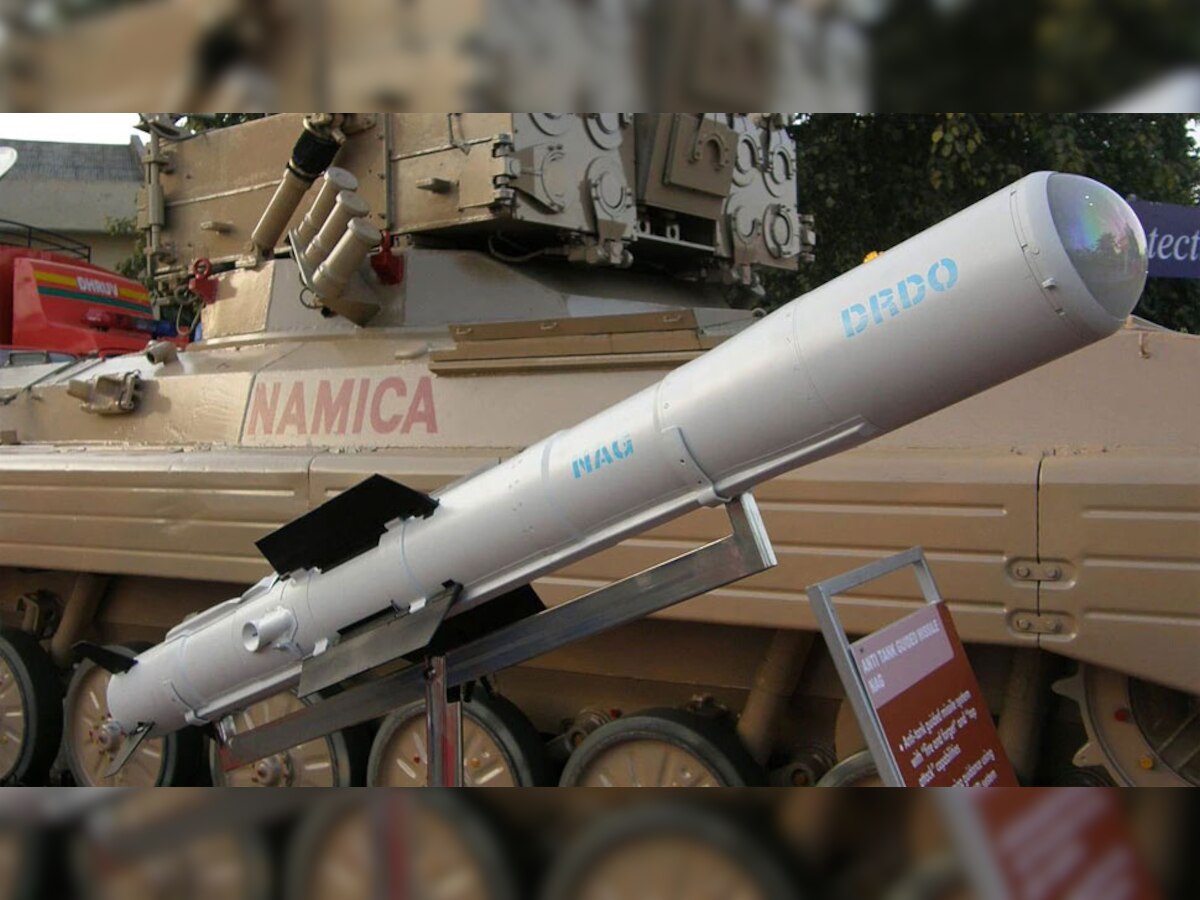 ATGM नाग मिसाइल का फाइल फोटो।