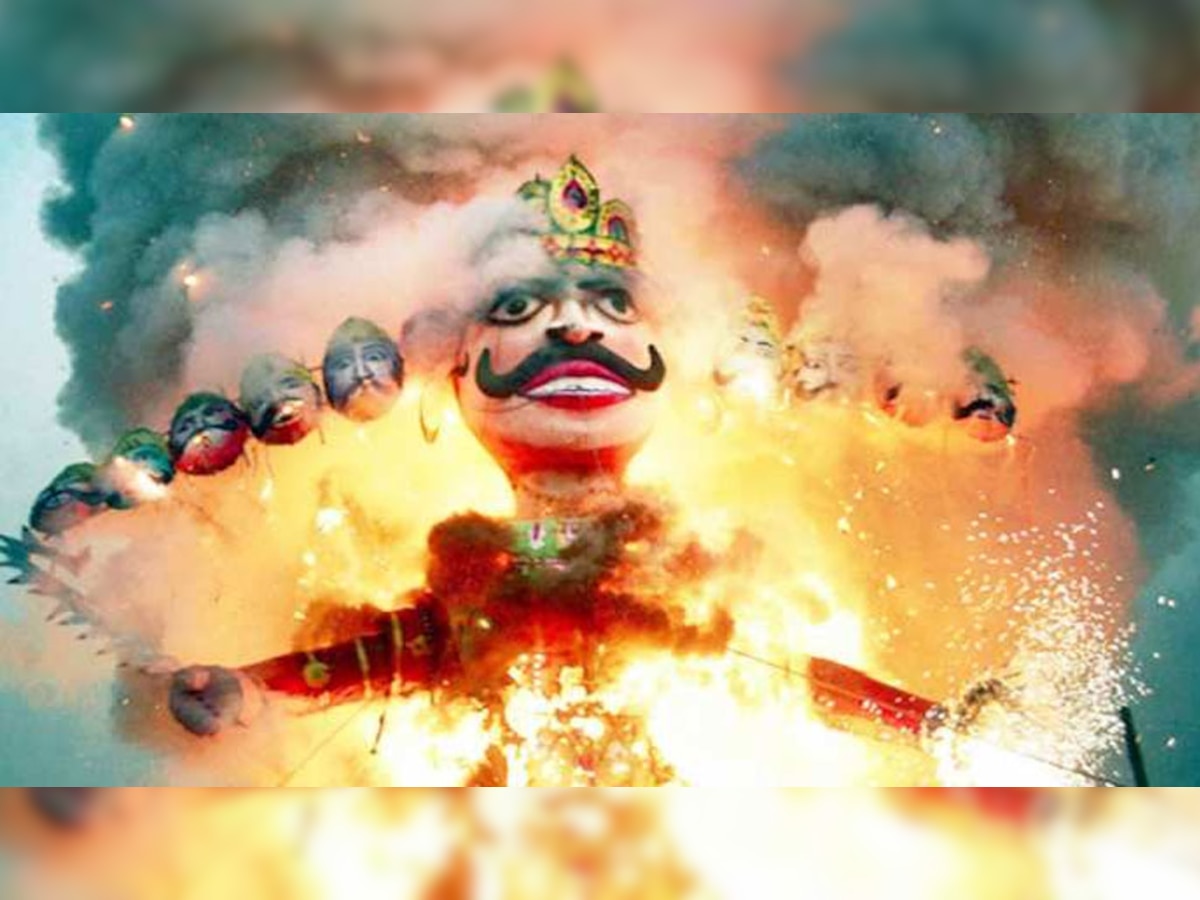 Ravana dahan today in Bhopal traffic will divert know the time of ...