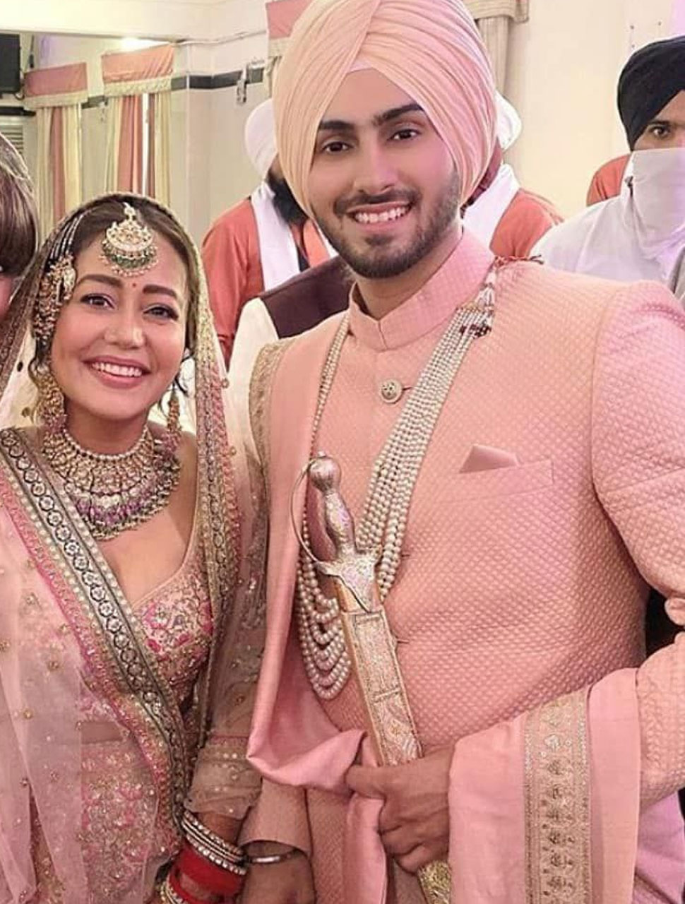 Neha and Rohanpreet share their wedding pictures on social media.