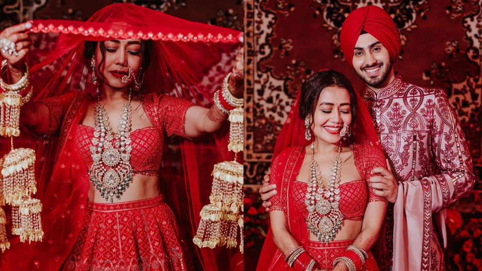 Neha kakkar Rohanpreet Singh wedding Photoshoot