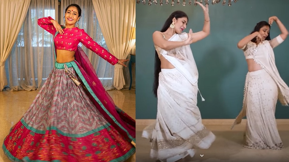 धनश्री का नवरात्रि डांस Dhanashree Verma Navratri