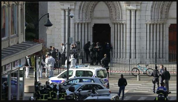 Knife Attack In France: Three People Killed In Nice City in Terrorist Attack  | France Terrorist Attack: चर्च में घुसकर चाकू से तीन लोगों की हत्या |  Hindi News, ग्लोबल नजरिया