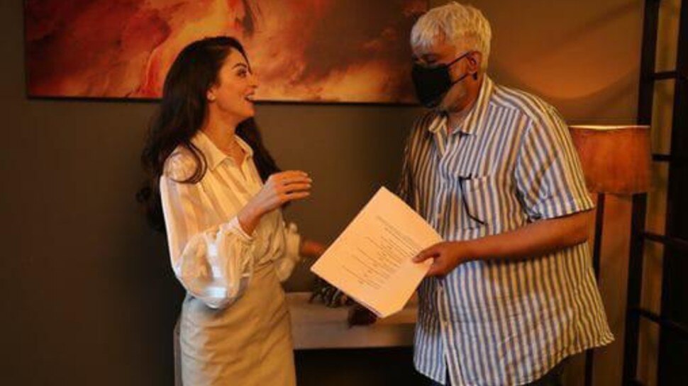 विक्रम भट्ट के साथ संदीपा धर Sandipa Dhar and Vikram Bhatt
