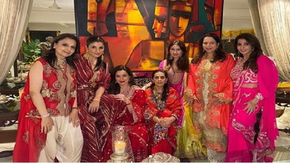 अनिल कपूर के घर पर करवाचौथ Karvachauth at Anil Kapoor's house