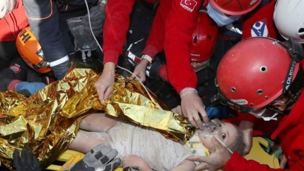 Turkey: 3 Year Little Girl Rescued 65 Hours After Earthquake | तुर्की ...