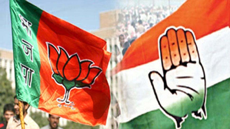 Congress GK vs BJP EK The parties started showing each other mirror before election results mpsn | कांग्रेस का GK v/s बीजेपी का EK; नतीजों से पहले पार्टियां एक दूसरे को दिखाने