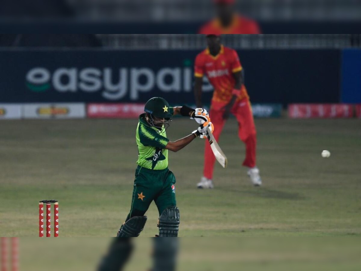 पाकिस्तान ने पहले T20I में जिम्बाब्वे को 6 विकेट से धोया (फोटो क्रेडिट-ESPNCRICINFO)