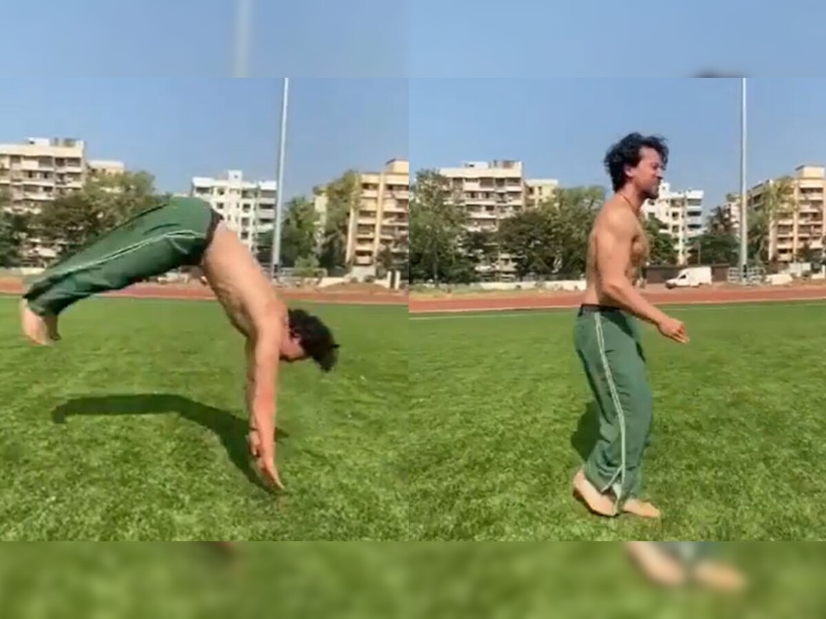 इंजरी के बाद भी Tiger Shroff ने किया ऐसा वर्कआउट, VIDEO की हो रही जमकर तारीफ