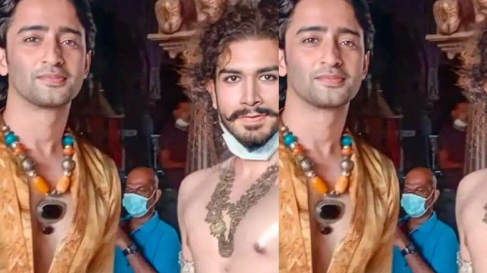 'पौरशपुर' में शाहीर शेख का लुक वायरल Shaheer Sheikh in prince avatar