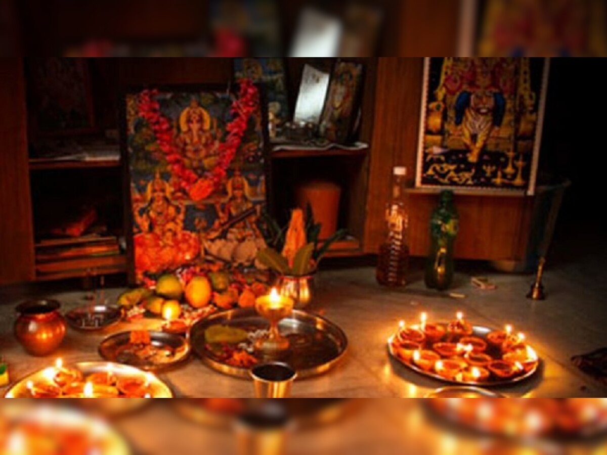 maha laxmi pujan on diwali