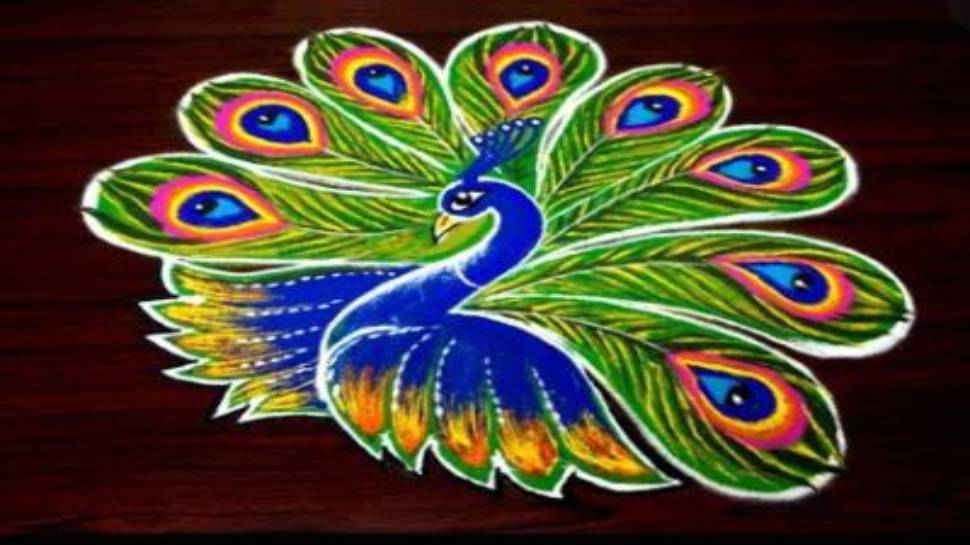 Create different latest and trending designs Rangoli this Diwali । Diwali Rangoli: इन ट्रेंडी और लेटेस्ट डिजाइन से घर में बनाएं रंगोली | Hindi News,