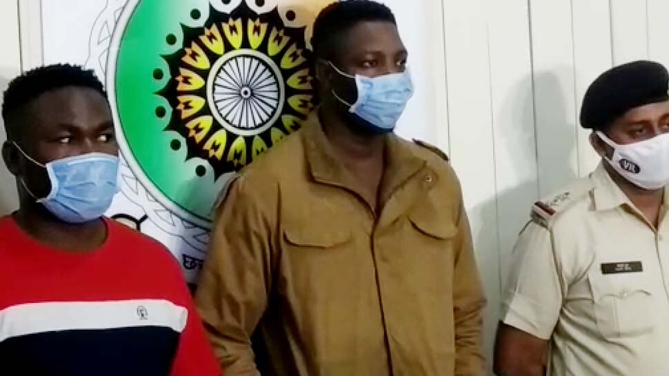 Two Nigerians Arrested From Delhi Swindling Rs 8 Lakh Raipur Woman Ny