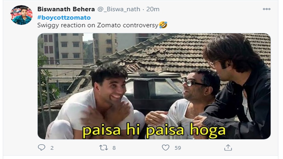 Arnab Goswami fans threaten to boycott Zomato after Swara Bhaskar asks company to pull down ads | स्वरा के सवाल पर Zomato ने दिया ऐसा जवाब, अर्नब गोस्वामी के फैंस ने निकाली