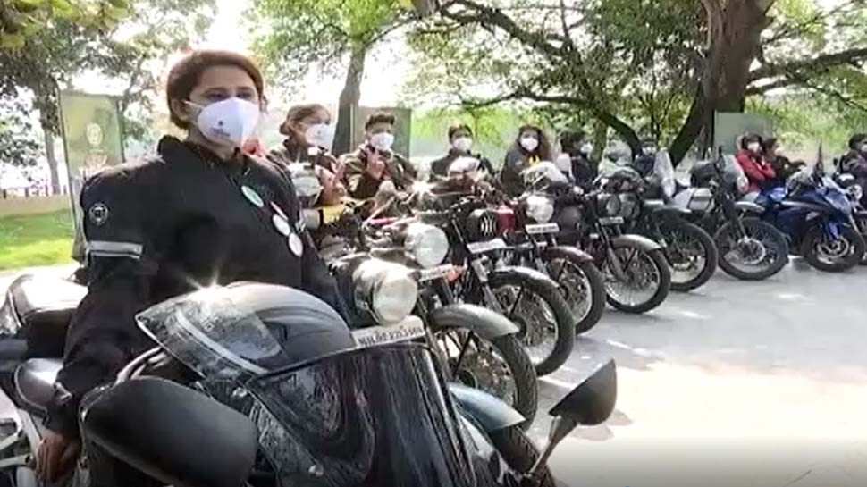 'बाइक पर बाघिन MP घूमने निकली हैं', 15 महिला बाइकर्स, 1500 km का रोमांचक सफर