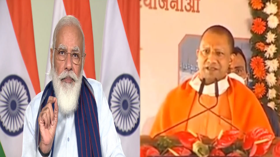 PM Modi launches drinking water pipe line project in Sonbhadra and