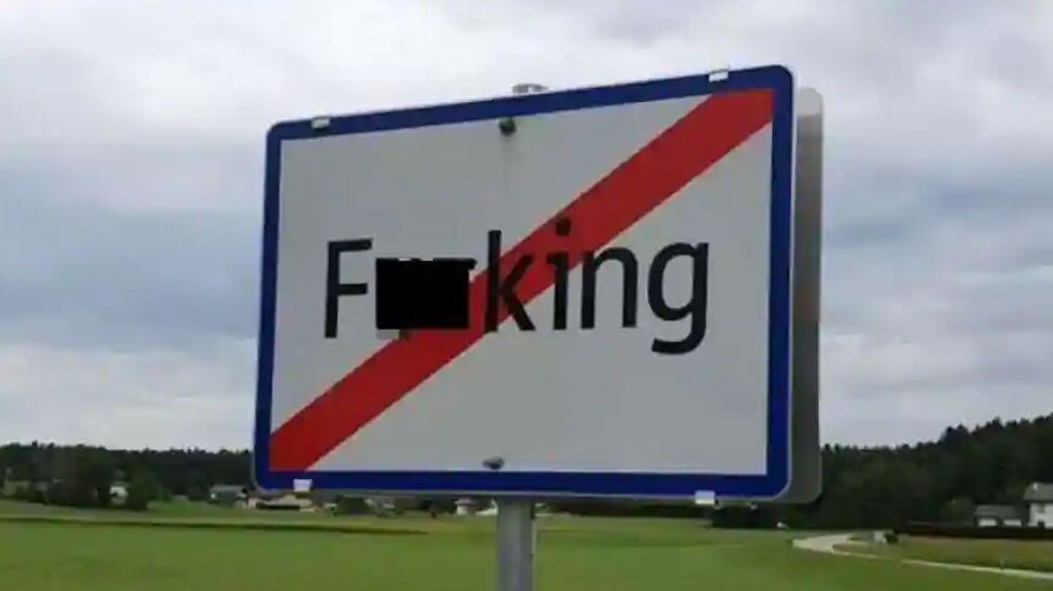 Fugging होगा गांव का नया नाम Fugging in place of 'Fu*#ing'