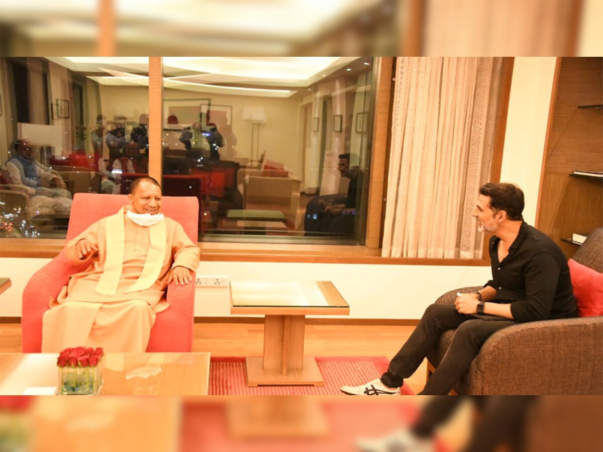 CM योगी से मिले Akshay Kumar, अयोध्या में 'राम-सेतु' की शूटिंग के लिए मिला इन्विटेशन