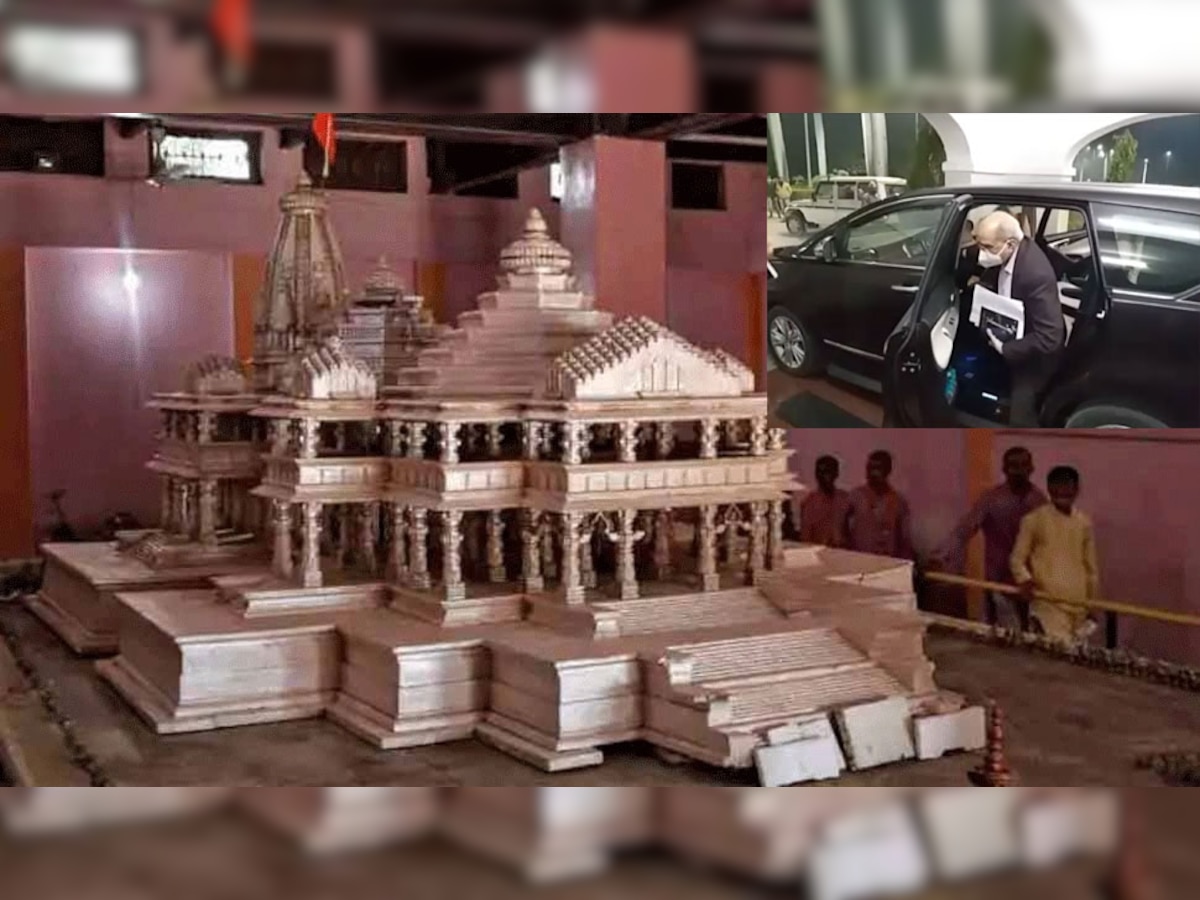 मंदिर निर्माण समिति के चेयरमैन नृपेंद्र मिश्रा रविवार को पहुंच चुके हैं अयोध्या