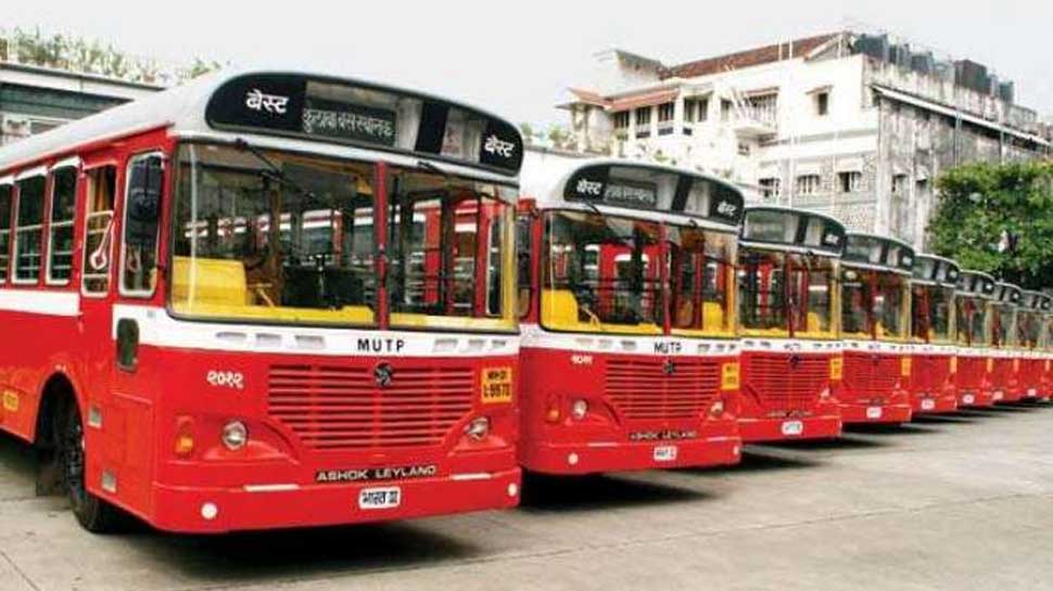 मुंबई में बेस्ट की बसों पर असर नहीं Best buses will run in Mumbai