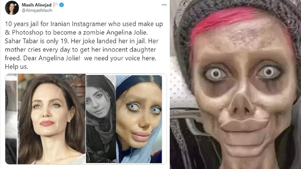 Fatemeh Khishvand / Ylunhj5ab1jdom : A human rights organization says that a jailed iranian instagram star fatemeh khishvand — known for her transformation into a zombie angelina jolie or sahar tabar.