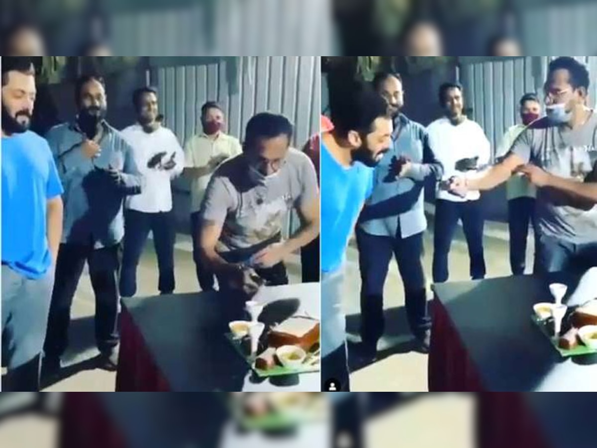 अपने बॉडीगार्ड के जन्मदिन पर Salman Khan ने किया जमकर सेलिब्रेट, Video Viral