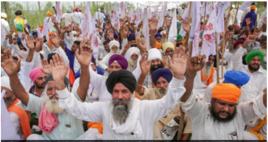 आंदोलन कर रहे किसानों का माफीनामा वायरल, लिखा- 'तकलीफ देना उद्देश्य नहीं, मजबूरी है'
