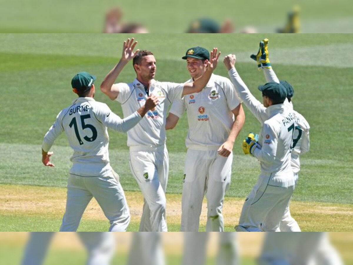 India vs Australia Pink Ball Test Match Live Score ind vs aus day night