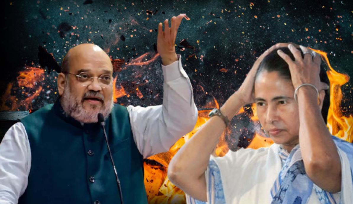 West Bengal: ममता दीदी के गढ़ में Amit Shah की ललकार! &#039;उखाड़ फेकेंगे ममता सरकार&#039;