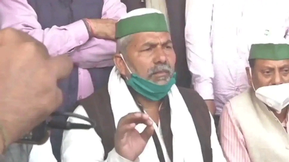 Farmer's Protest : मांगे पूरी होने तक आंदोलन रहेगा जारी, 11 किसान रोज करेंगे भूख हड़ताल: राकेश टिकैत Farmer's Protest : मांगे पूरी होने तक आंदोलन रहेगा जारी, 11 किसान रोज करेंगे भूख हड़ताल: राकेश टिकैत